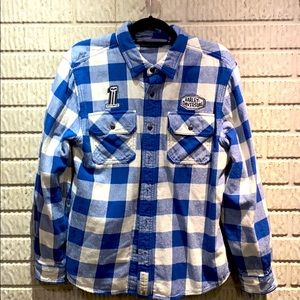 Harley-Davidson Skull #1 Buffalo Plaid Shirt